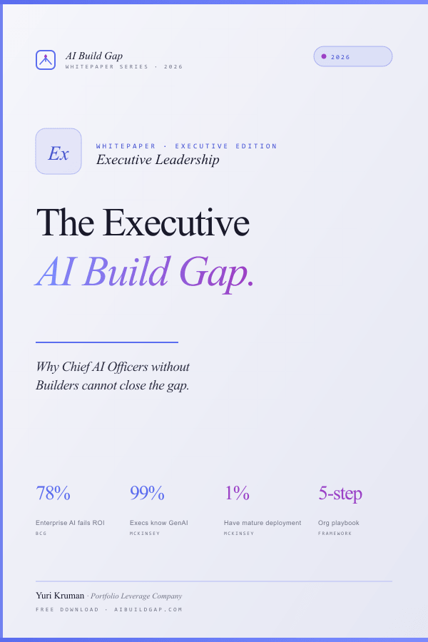 Executive AI Build Gap cover