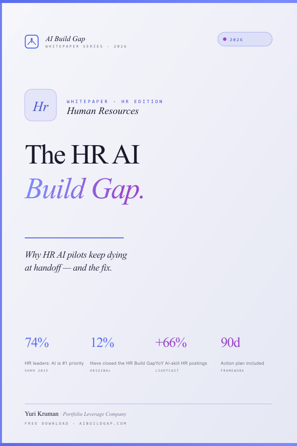 HR AI Build Gap cover